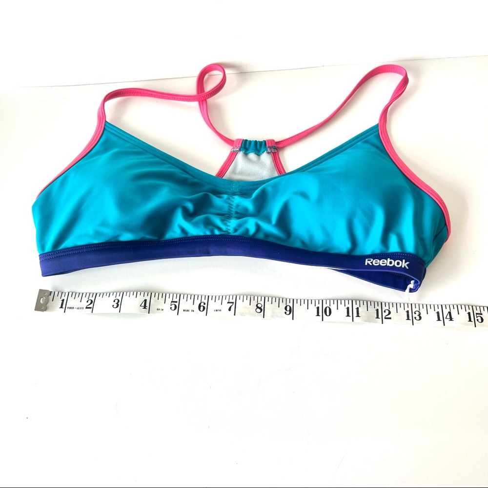 REEBOK Sporty Racer Back Bikini Top—SZ. M/L - Picture 6 of 11